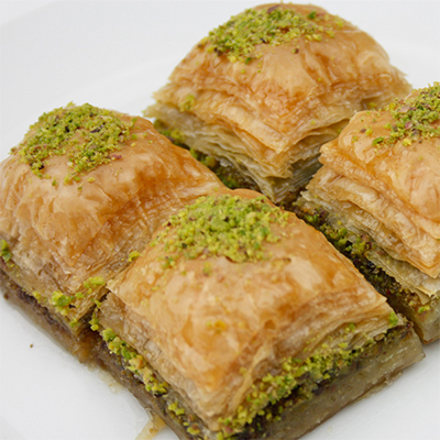 Baklawa with Pistachio – The Baklawa Factory